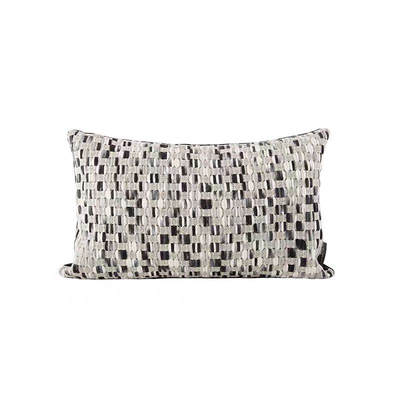 Decorative Cushion in Textured Woven Jacquard
