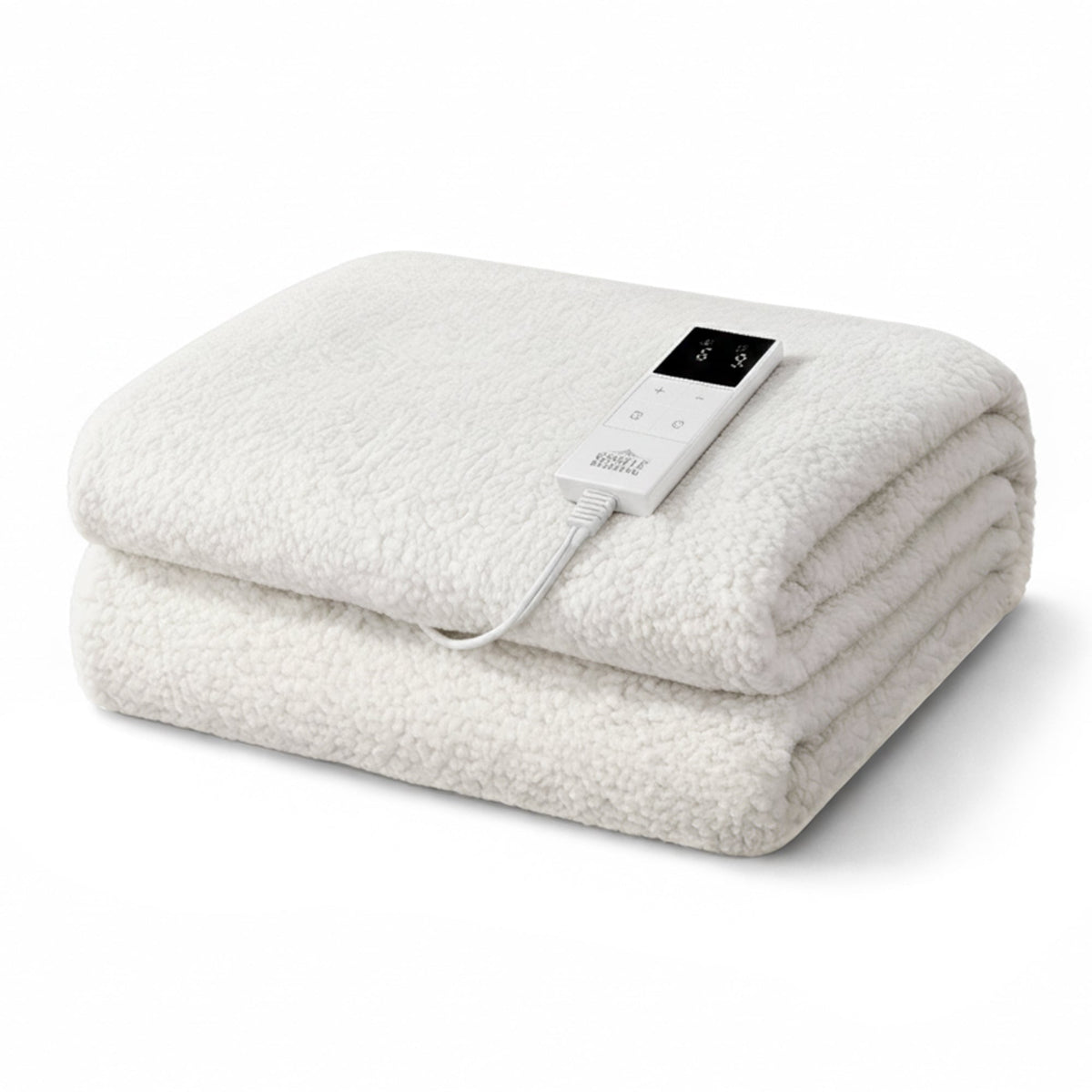 Electric Blanket Fleece Heated Underblanket with Nine Heat Settings