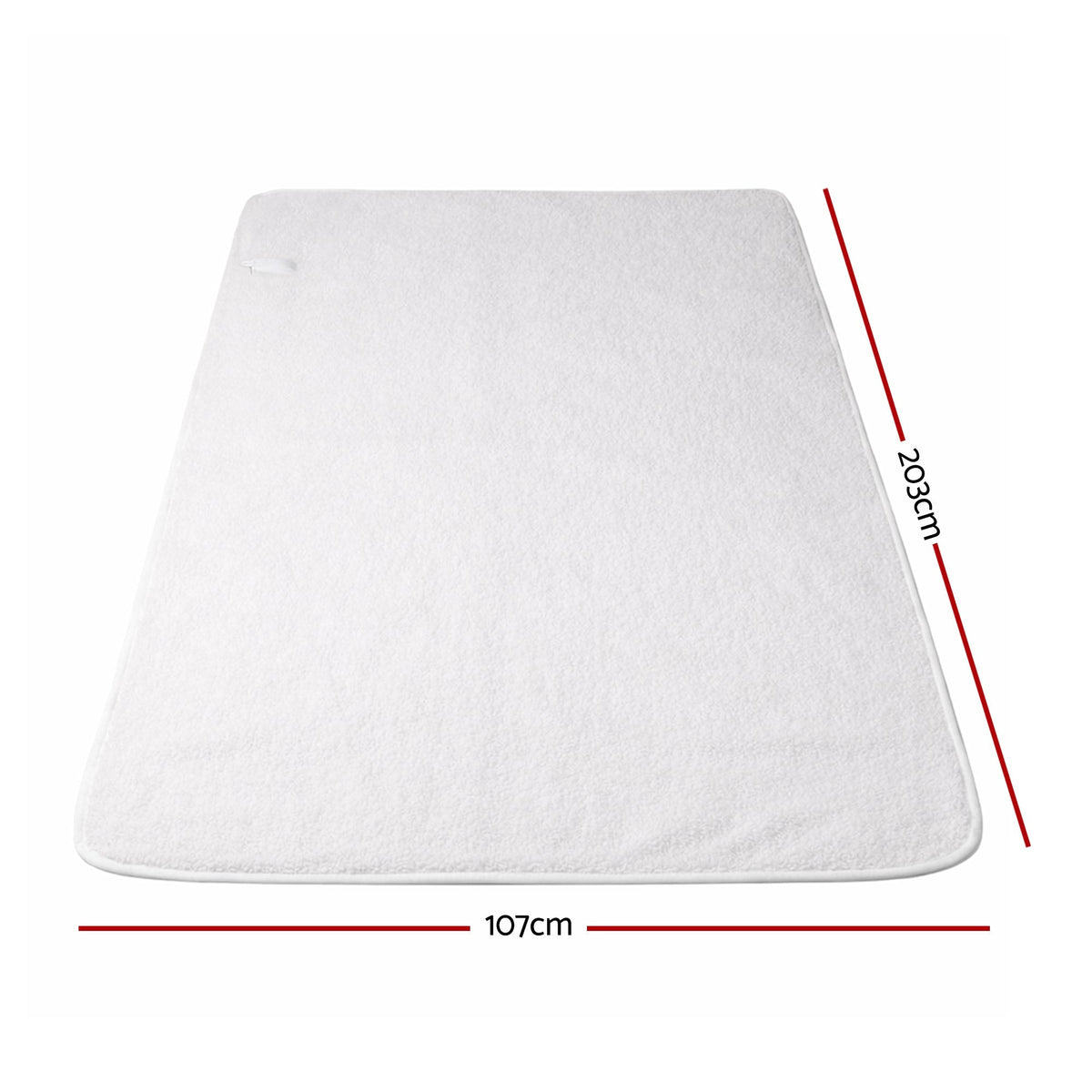 Electric Blanket Fleece Heated Underblanket with Nine Heat Settings