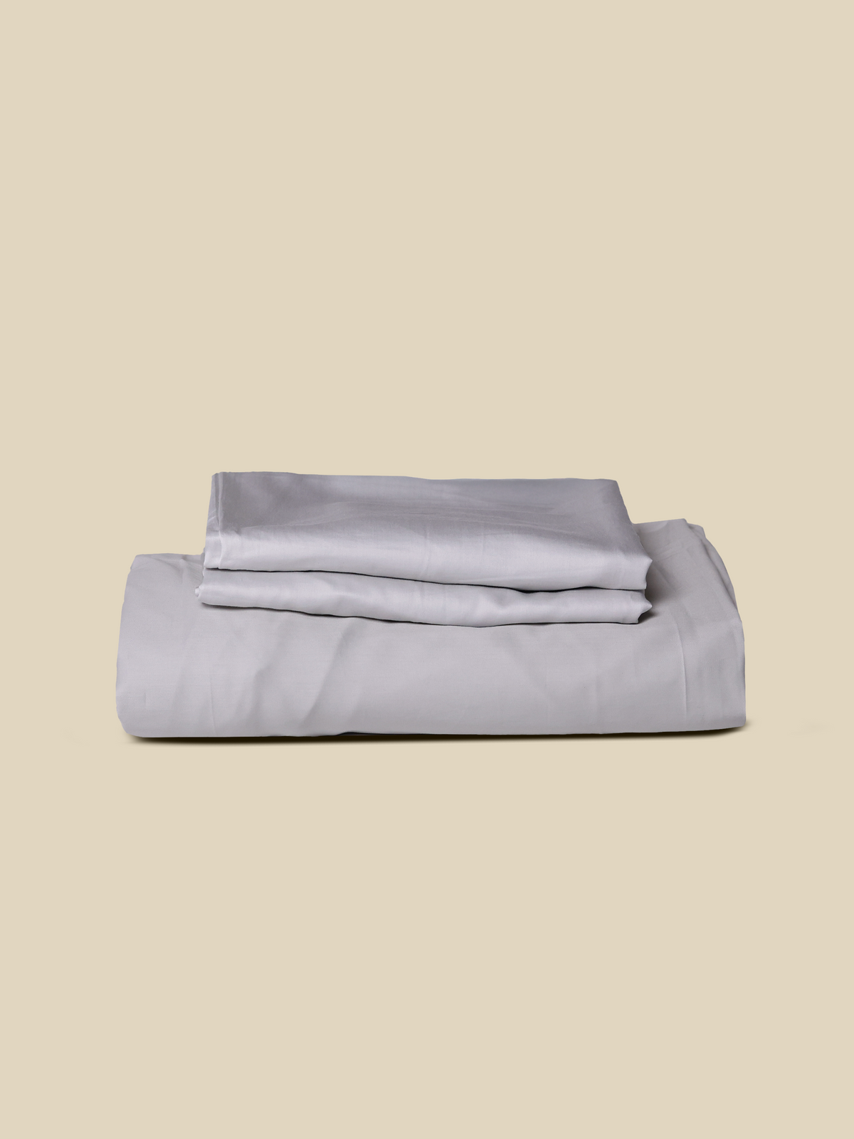 Fitted Bed Sheet in Pure Cotton, Breathable with Elasticated Edge