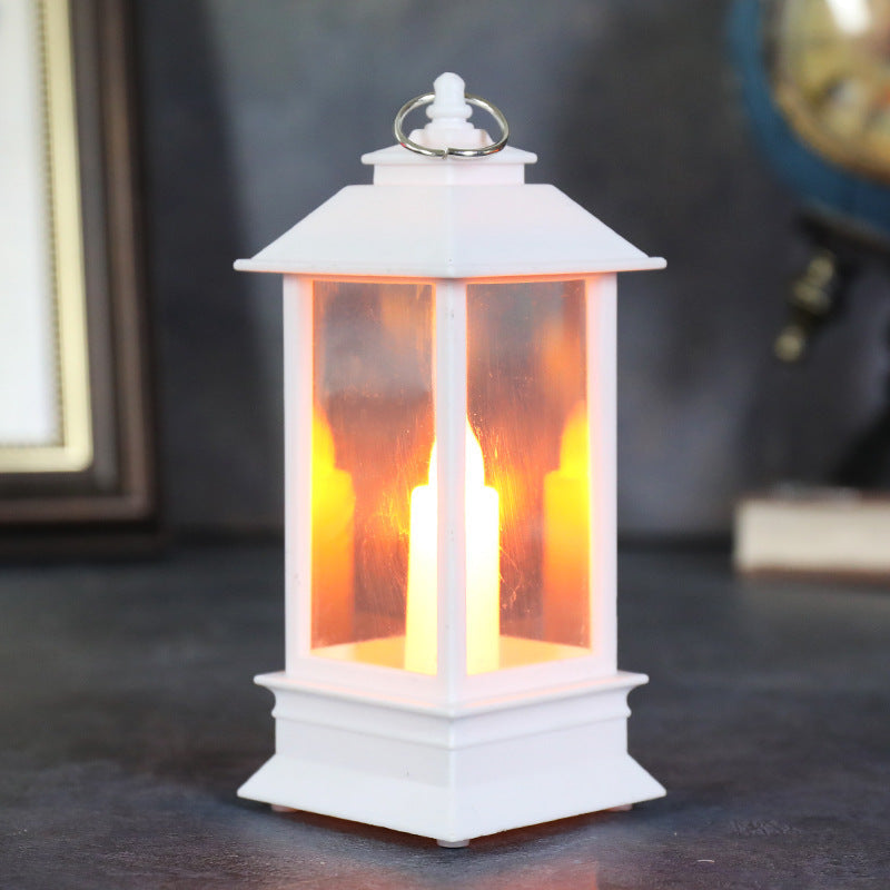 Lantern with Candle Glow, Battery Operated, Classic Design