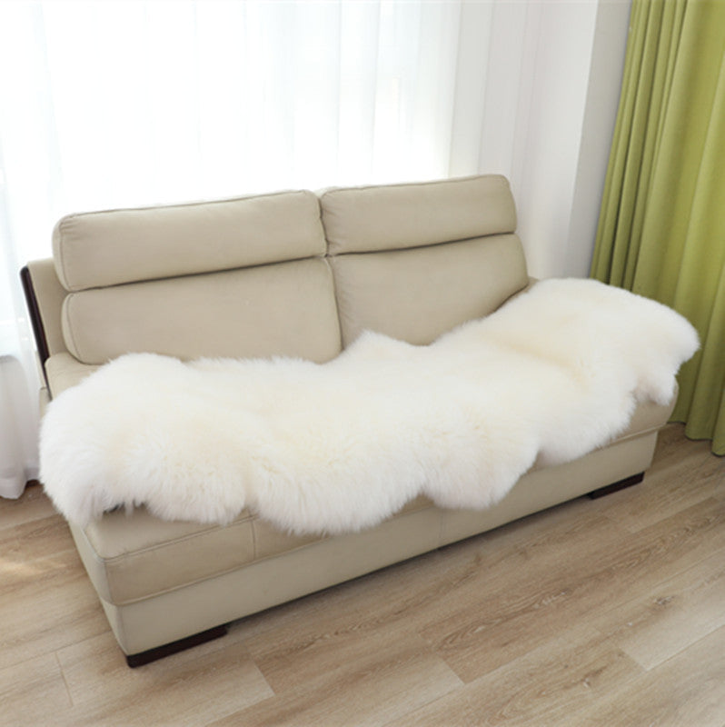Rug in Genuine Sheepskin with Dense Australian Wool, Sofa Cover