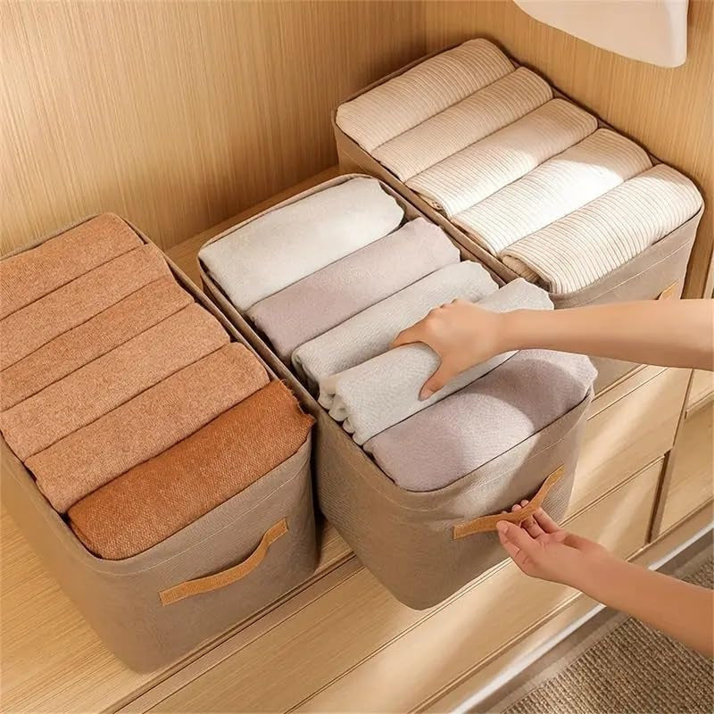 Storage Box with Stainless Steel Frame, Foldable and Moisture-Resistant