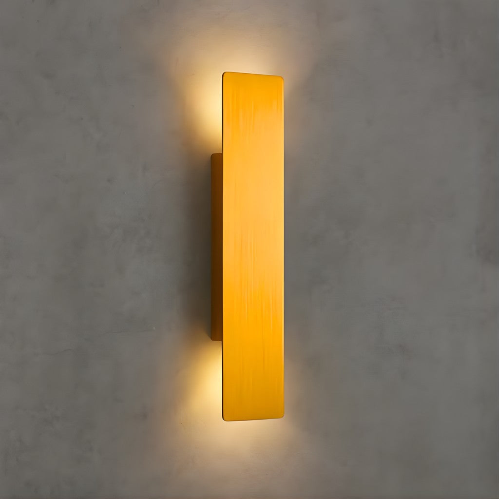 Wall Light in Aluminium, Waterproof Outdoor LED Up-and-Down Lighting