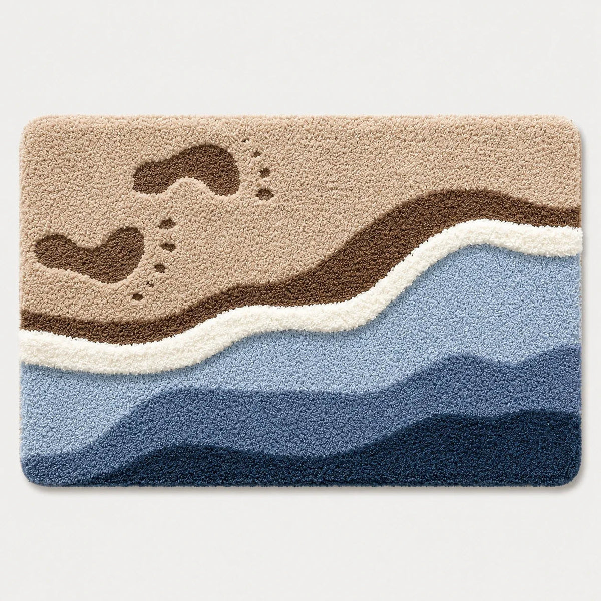 Bath Mat, Soft and Absorbent, Machine Washable