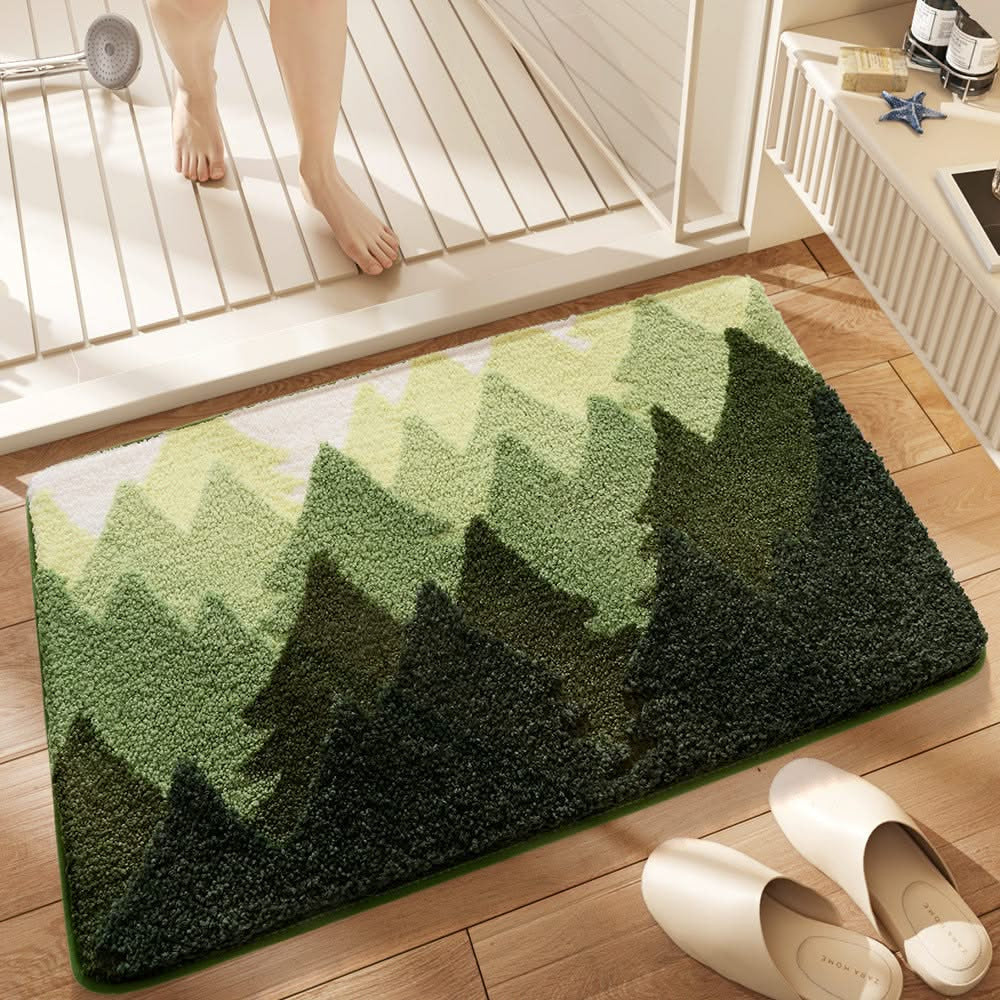 Bath Mat, Soft and Absorbent, Machine Washable