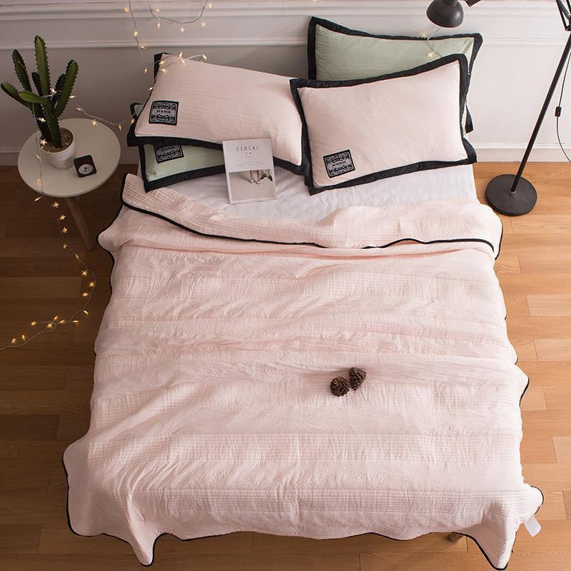 Bed Cover with Matching Covers, Rectangular Quilted Bedspread