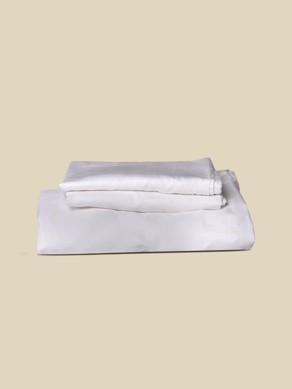 Fitted Bed Sheet Set in Cotton, Elasticated Edges