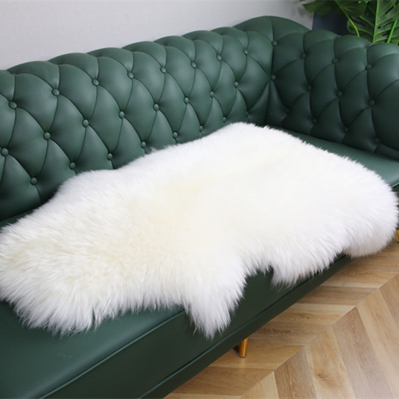 Rug in Genuine Sheepskin with Dense Australian Wool, Sofa Cover