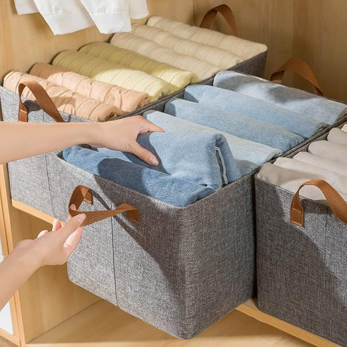 Storage Box with Stainless Steel Frame, Foldable and Moisture-Resistant