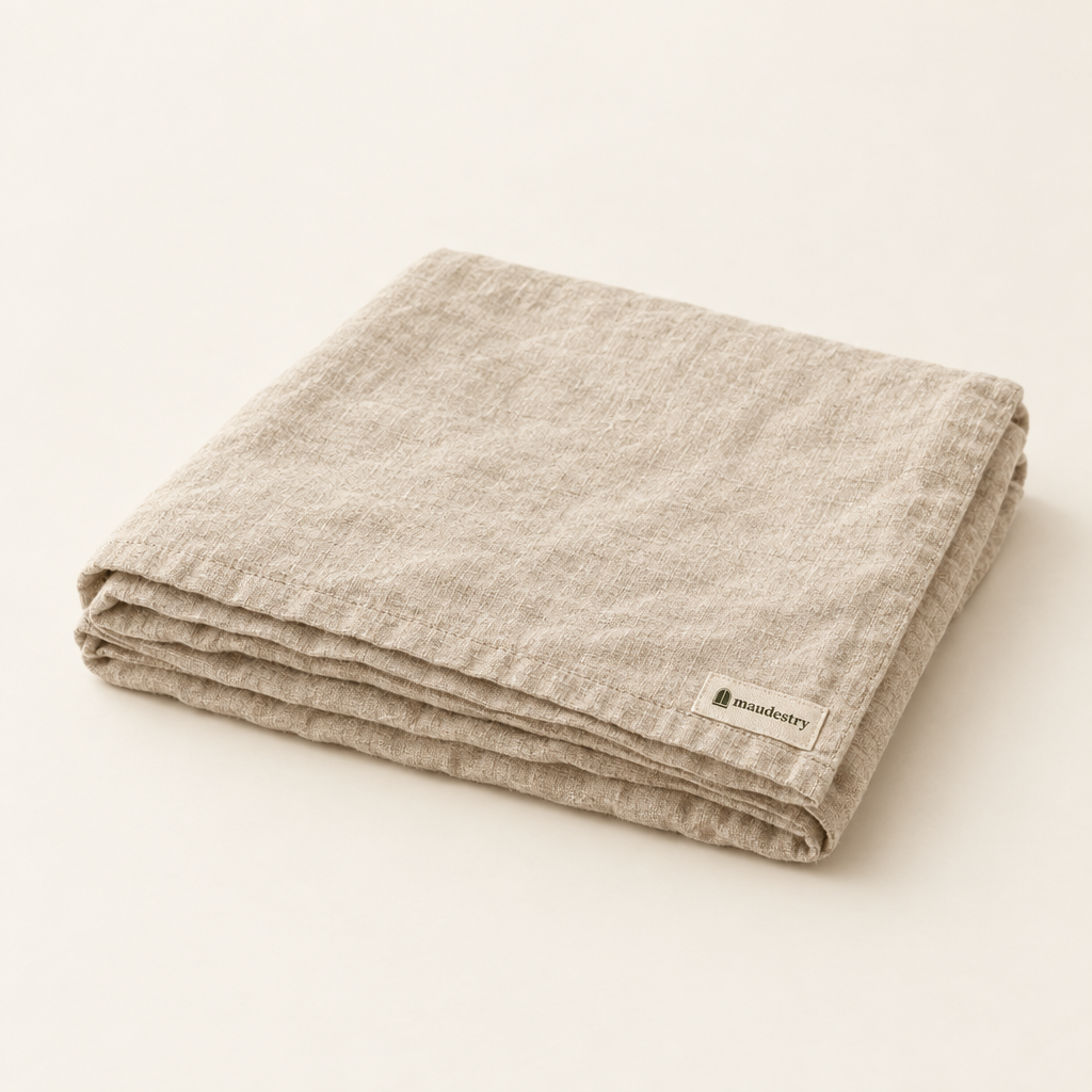 Tablecloth in Stonewashed Linen, Rectangular and Pre-Shrunk