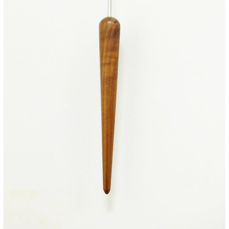 Wall Clock in Solid Brushed Brass with Pendulum
